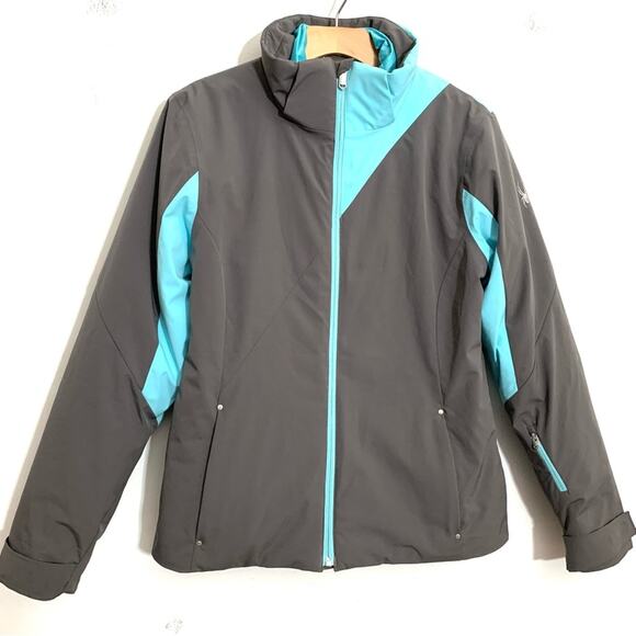 Spyder Spylon women’s snow ski winter jacket 3 in 1 insulated EUC size S 6-8 - Picture 1 of 16